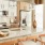 Open kitchen and living room with plenty of natural light.